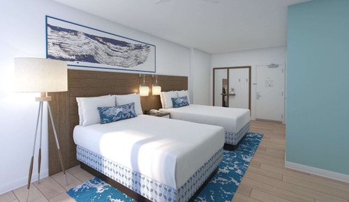 Room, 2 Double Beds, Accessible (Roll-In Shower)
