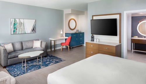 Room, 1 King Bed, Accessible (Roll-In Shower)