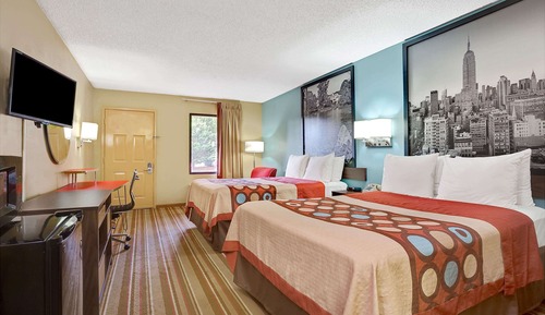 Double Room, 2 Double Beds, Smoking