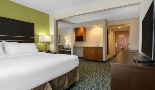 Suite, 1 King Bed (Walk-In Shower)