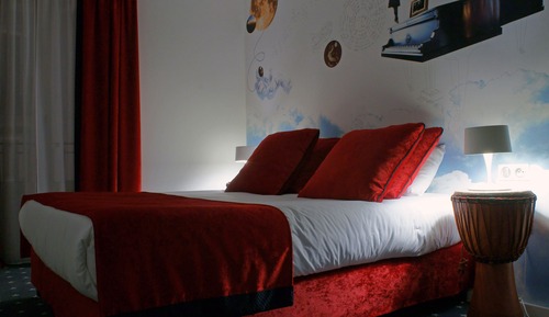 Family Quadruple Room (Deux chambres doubles communicantes)