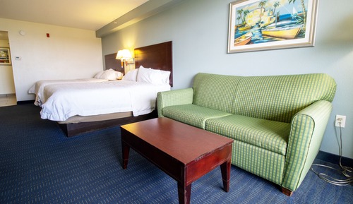 Room, Ocean View (2 Queen Beds & Sofa Bed, Floors 5-8)