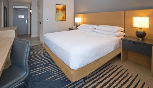 Room, 1 King Bed, Accessible, Pool View (Mobility & Hearing, Roll-in Shower)