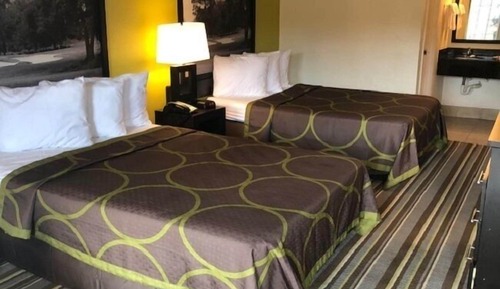 Double Room, 2 Double Beds, Smoking
