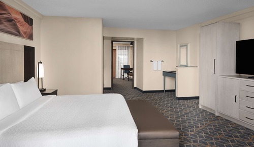 Premium Suite, 1 King Bed, Accessible, Bathtub (Mobility & Hearing)