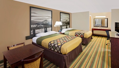 Double Room, 2 Double Beds, Smoking