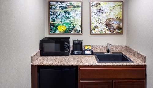 Suite, 1 King Bed, Accessible, Bathtub (Mobility & Hearing)