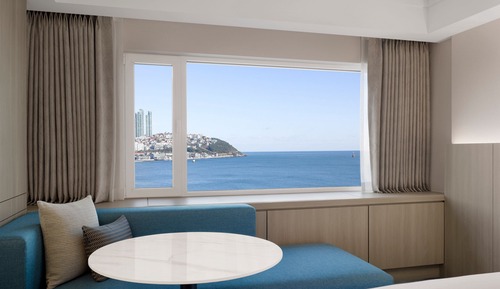 Deluxe Beach Triple, 3 Twin, Haeundae Beach view