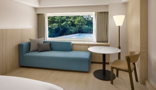 Deluxe Park Ondol, 1 King, Dongbaek Park view