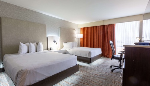 Two Double Beds, Non-Smoking, Accessible