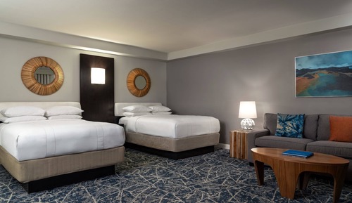 Resort Room 2 Double Beds, Balcony