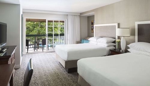 Room, 2 Double Beds, Patio