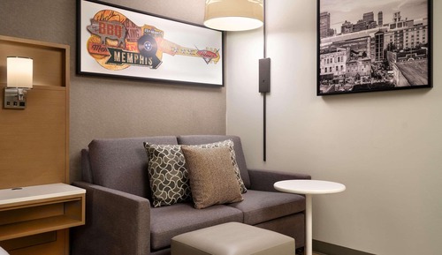 Suite, 1 King Bed with Sofa bed, Non Smoking