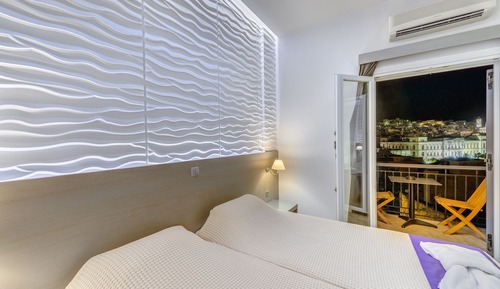 Deluxe Double or Twin Room, Balcony, Sea View (2nd floor)