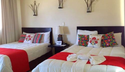 Standard Room, 2 Double Beds, Ocean View