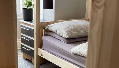 Quadruple Room, Shared Bathroom (2 sets of bunk beds)