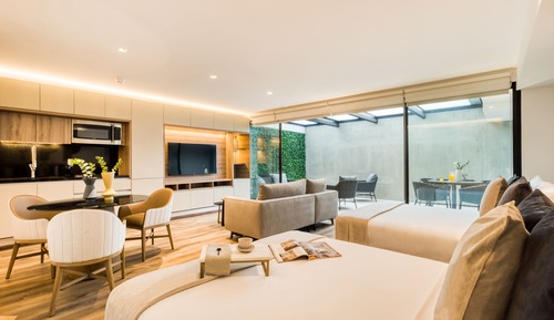 Two-Bedroom Apartment with a Terrace