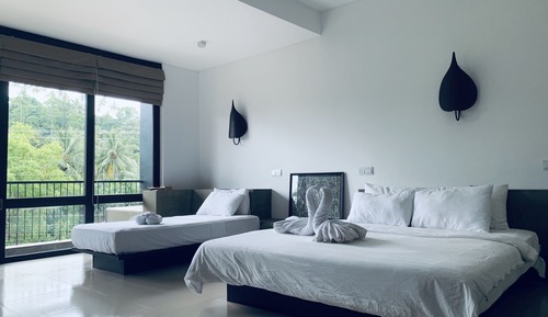 Deluxe Triple Room, 1 Bedroom, Garden View