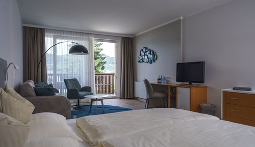 Deluxe Double Room with Balcony and Lake view