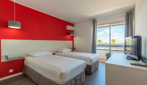 Budget Twin Room located outside Nouvata resort - 5 min walk from Reception
