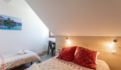 Family Triple Room, Ensuite, Mountain View (Chambre 7 (2/3 pers))