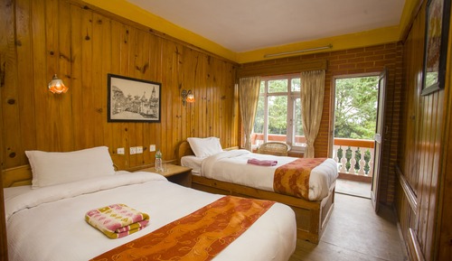 Economy Double or Twin Room, Non Smoking, Hill View