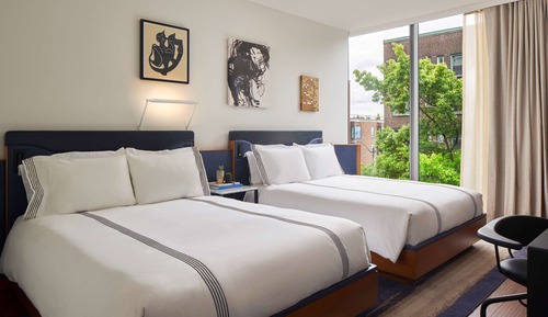 Deluxe Room, 2 Queen Beds, City View