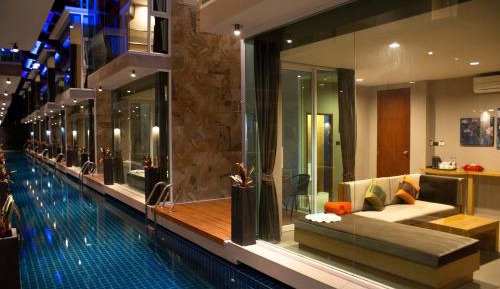 Duplex Room with Pool Access