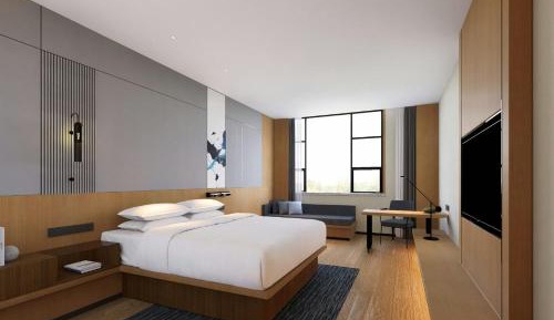 Superior King Room with City View