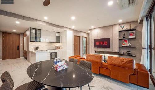 Two-Bedroom Apartment with Balcony