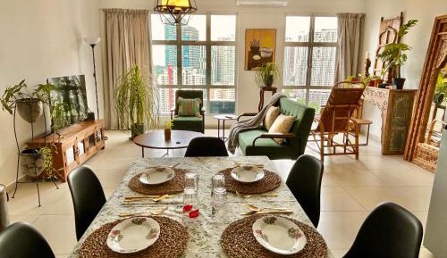 Three-Bedroom Apartment with View