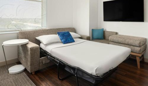 Queen Studio with Sofa Bed - Hearing Accessible