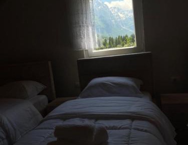 Family Room with Mountain View