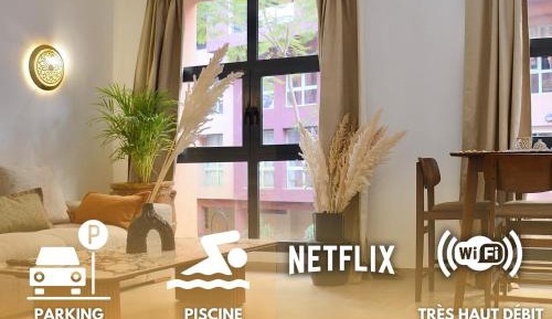 Two-Bedroom Apartment with Balcony and Terrace