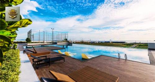 Two-Bedroom Apartment with Partial Ocean View