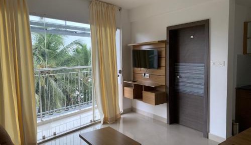 Two-Bedroom Apartment with Balcony