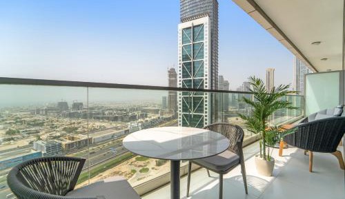 Two-Bedroom Apartment with Balcony