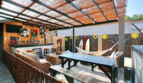 One-Bedroom Loft Apartment with Balcony