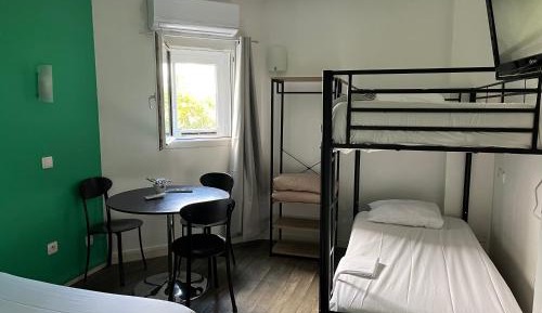 Double Room with Two Bunk Beds