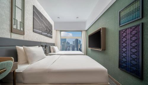 Twin City View Guest Room