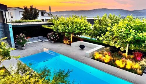 Two-Bedroom Apartment with Pool View