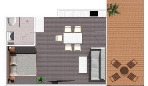 Studio with Sea View