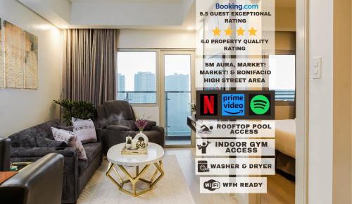 One-Bedroom Apartment with Balcony and City View