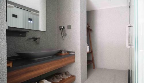 Family Room with Shower