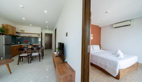 Two-Bedroom Apartment with Balcony