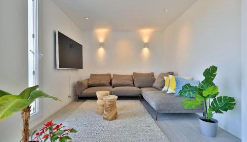 Three-Bedroom Apartment with Sea View