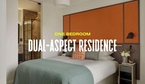 One-Bedroom Apartment with Garden View