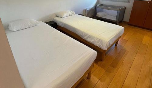 Apartment with One Double Bed and One Single Bed