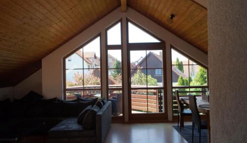 One-Bedroom Apartment with Balcony and Mountain View  