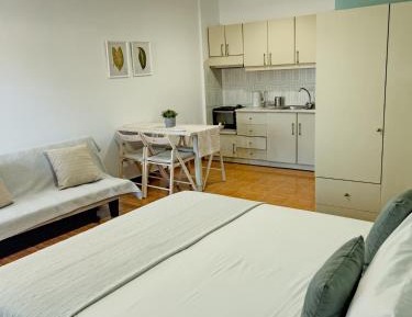Studio Apartment with Balcony
